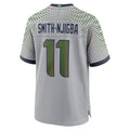 Trusc S.Seahawks #11 Jaxon Smith-Njigba Player Grey Rivalries Collection Game Stitched Jerseys