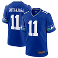 Trusc S.Seahawks #11 Jaxon Smith-Njigba Royal Throwback Player Game Stitched American Stitched Jerseys