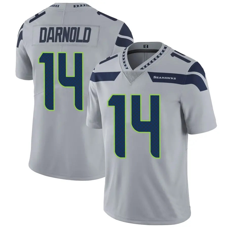 Trusc S.Seahawks #14 Sam Darnold Player Grey Vapor Limited Football Jerseys
