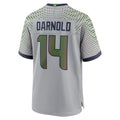 Trusc S.Seahawks #14 Sam Darnold Player Wolf Gray Rivalries Collection Game Football Jerseys