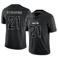 Trusc S.Seahawks #21 Devon Witherspoon Player Black RFLCTV Limited Stitched Jerseys
