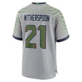 Trusc S.Seahawks #21 Devon Witherspoon Player Gray Rivalries Collection Game Stitched Jerseys
