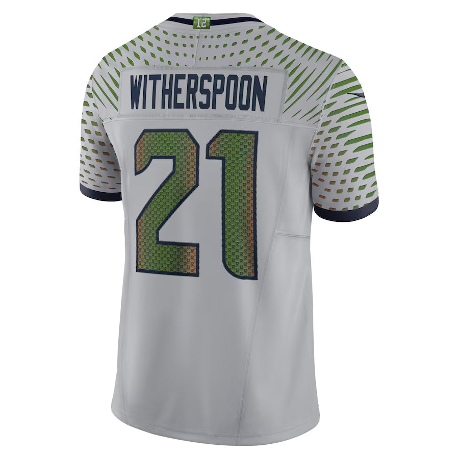Trusc S.Seahawks #21 Devon Witherspoon Player Gray Rivalries Collection Limited Stitched Jerseys
