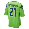 Trusc S.Seahawks #21 Devon Witherspoon Player Green Home Game Stitched Jerseys