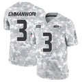 Trusc S.Seahawks #3 Nick Emmanwori Player Arctic Camo Salute to Service Limited Football Jerseys