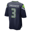 Trusc S.Seahawks #3 Nick Emmanwori Player Navy Home Game Football Jersey