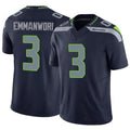 Trusc S.Seahawks #3 Nick Emmanwori Player Navy Vapor F.U.S.E. Limited Football Jerseys