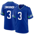 Trusc S.Seahawks #3 Nick Emmanwori Player Royal Game Stitched Jerseys