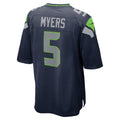 Trusc S.Seahawks #5 Jason Myers Game College Navy Stitched Jerseys
