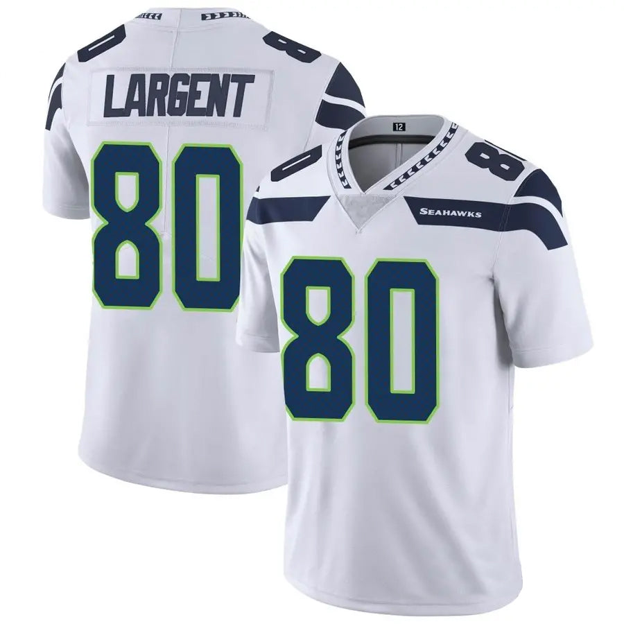 Trusc S.Seahawks #80 Steve Largent Player White Vapor Limited Stitched Jerseys