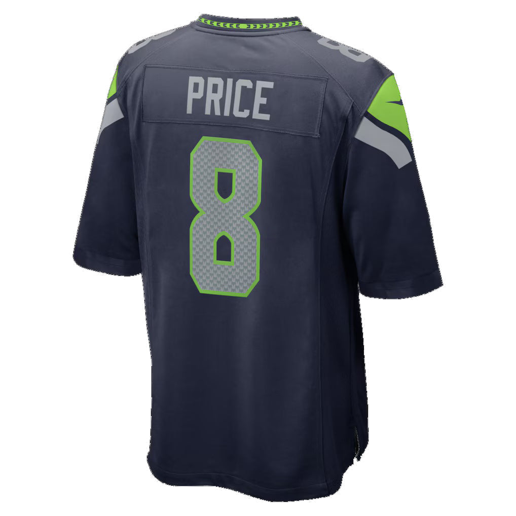 Trusc S.Seahawks #8 Jadarian Price College Navy 2026 Draft First Round Pick No. 32 Team Game Stitched Jerseys