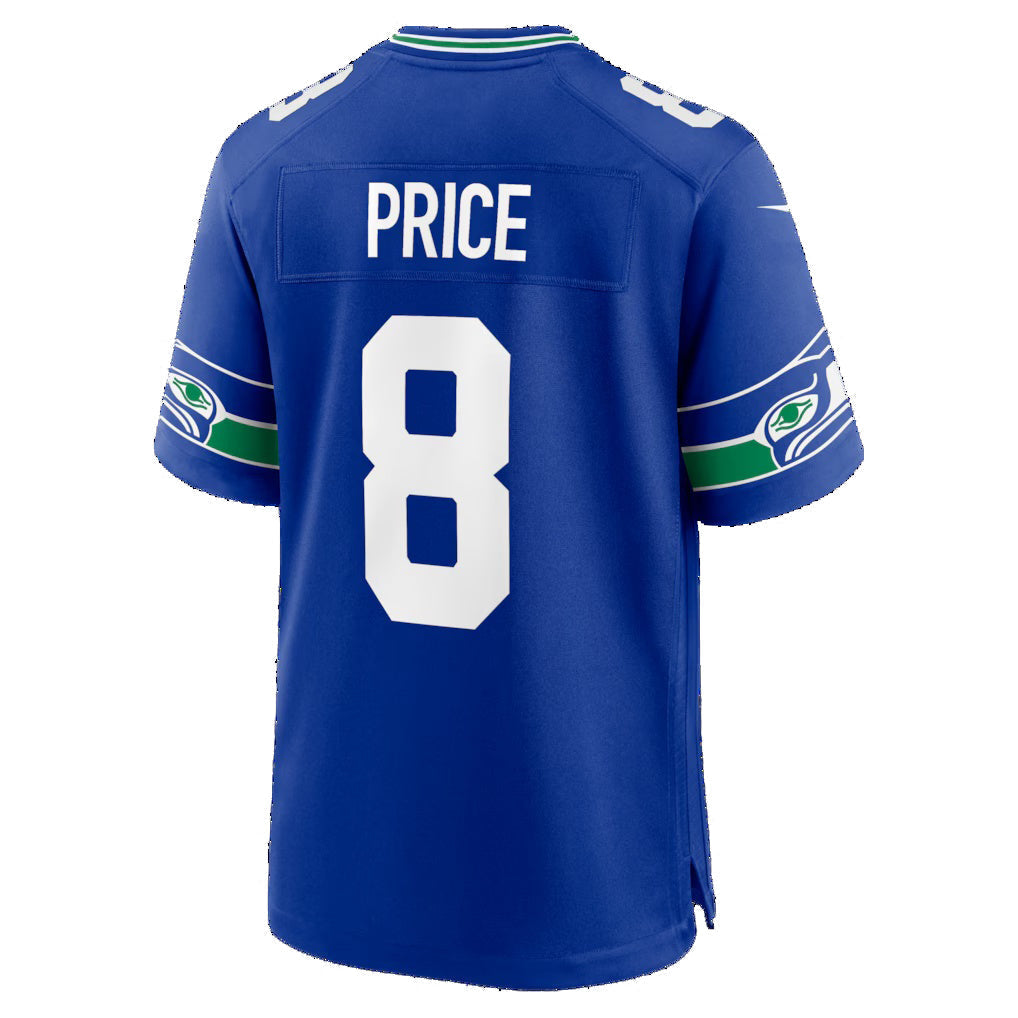 Trusc S.Seahawks #8 Jadarian Price Royal Alternate Game Stitched Jerseys