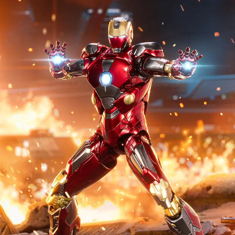 ZD Original Iron Man MK8 MK31 MK32 Piston Romeo MK10 MK19 Tiger 1/10 Armor Marvel legends Avengers Action Figure Toys Model Gift