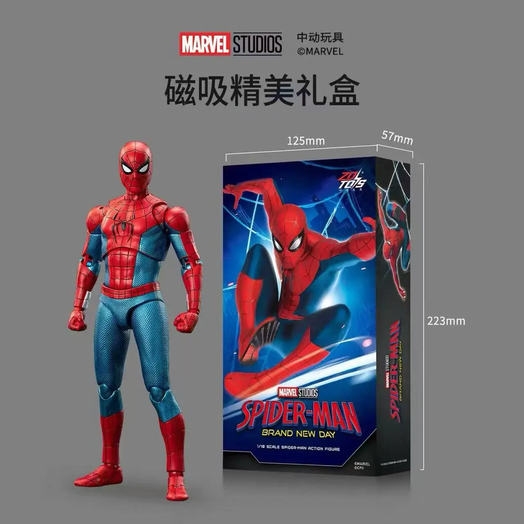 Genuine Marvel Spider-Man4 Brand New Day Series Action Figure Movable Joints Model Desktop Decoration Assembly Toy Birthday Gift