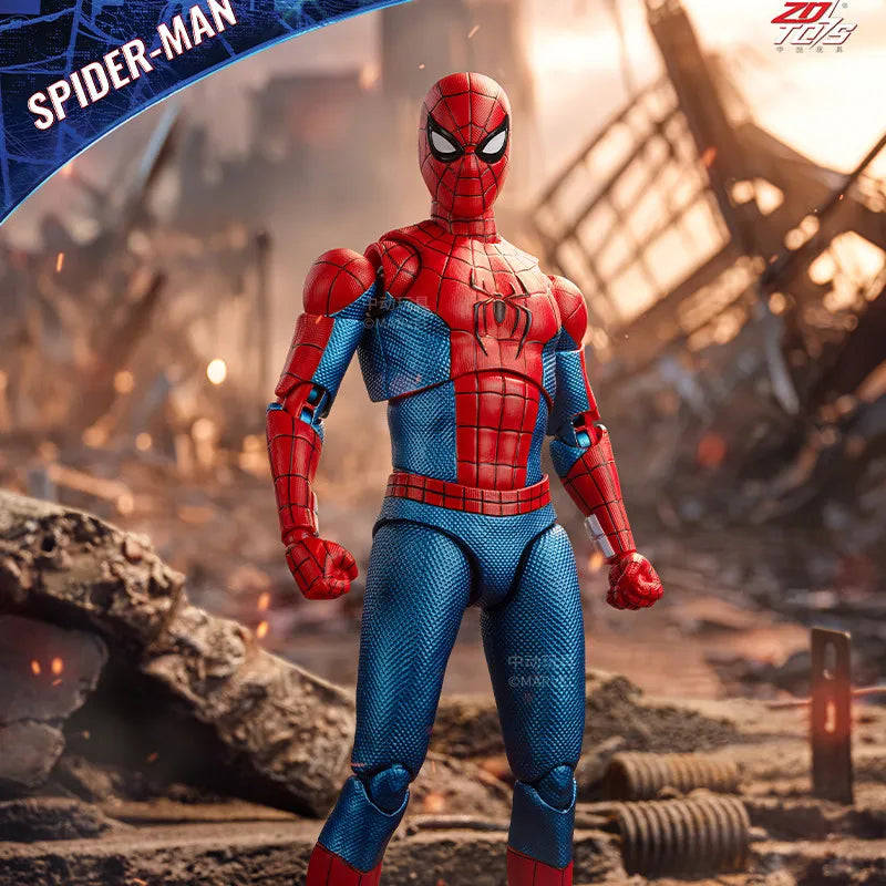 Genuine Marvel Spider-Man4 Brand New Day Series Action Figure Movable Joints Model Desktop Decoration Assembly Toy Birthday Gift