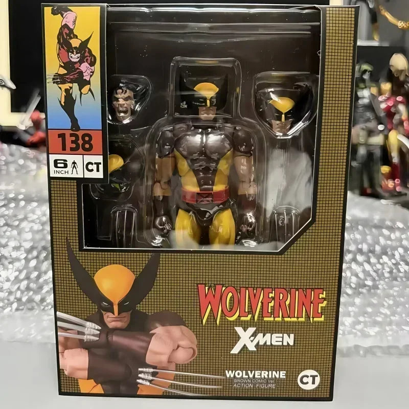 Hot Sale Ct Toys Mafex 096/138 - Wolverine Manga Version - Logan Classic Battle Suit Action Figure - Marvel Mobile Toy