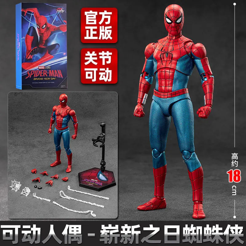 Genuine Marvel Spider-Man4 Brand New Day Series Action Figure Movable Joints Model Desktop Decoration Assembly Toy Birthday Gift