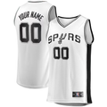 Trusc SA.Spurs Fanatics White Fast Break Custom Replica Jerseys - Association Edition