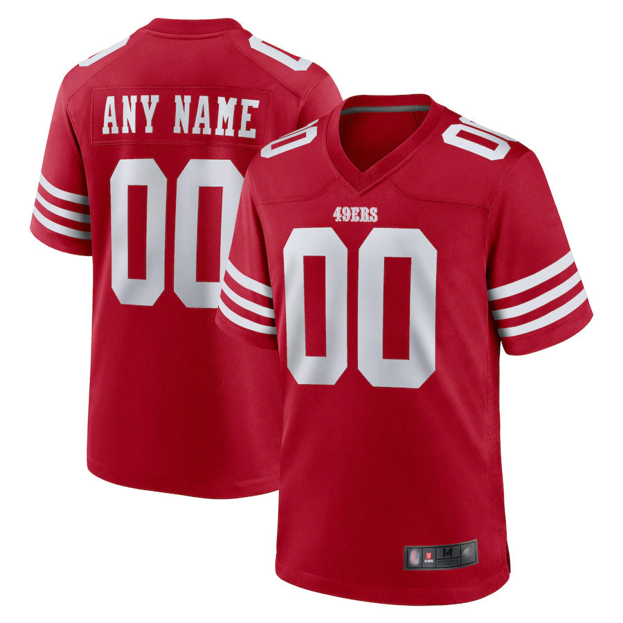 Trusc Custom SF.49ers Game Home Stitched Jerseys