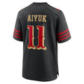 Trusc SF.49ers #11 Brandon Aiyuk 2025 Rivalries Collection Game Stitched Jerseys