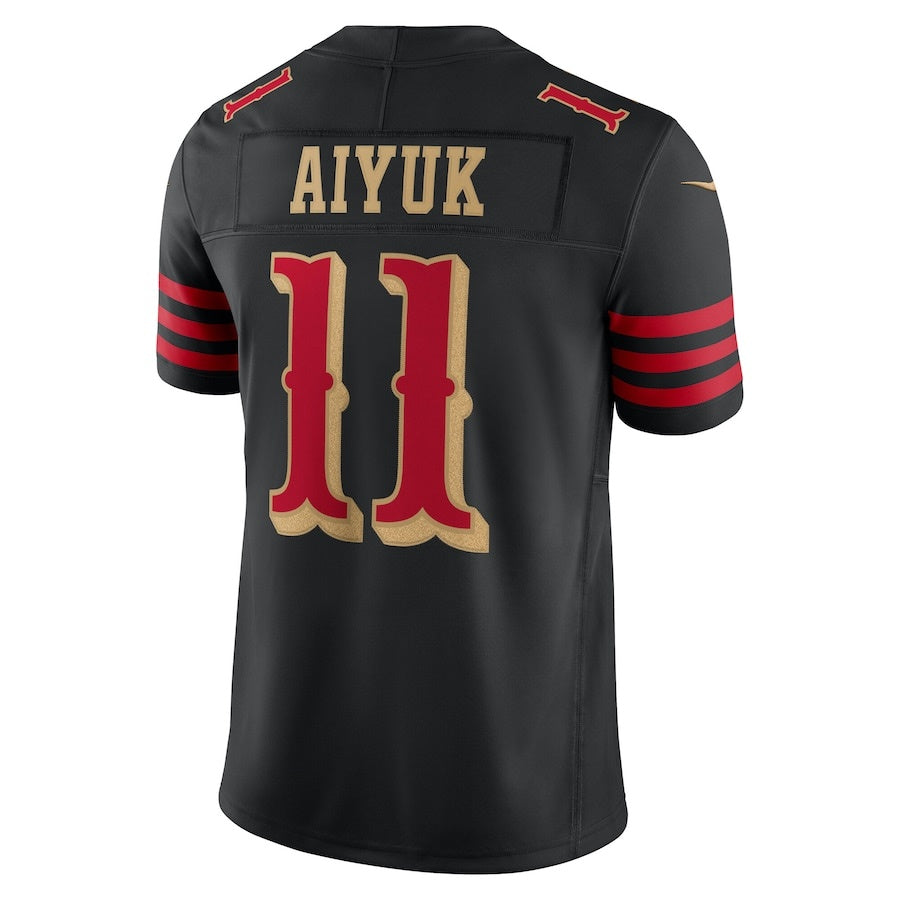 Trusc SF.49ers #11 Brandon Aiyuk 2025 Rivalries Collection Limited Stitched Jerseys