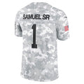 Trusc SF.49ers #1 Ricky Pearsall Player Arctic Camo Salute to Service Limited Stitched Jerseys