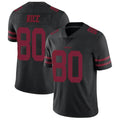 Trusc SF.49ers #80 Jerry Rice Player Black Vapor Untouchable Limited Throwback Stitched Jerseys