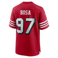 Trusc SF.49ers #97 Nick Bosa Scarlet Alternate Game Stitched Jerseys