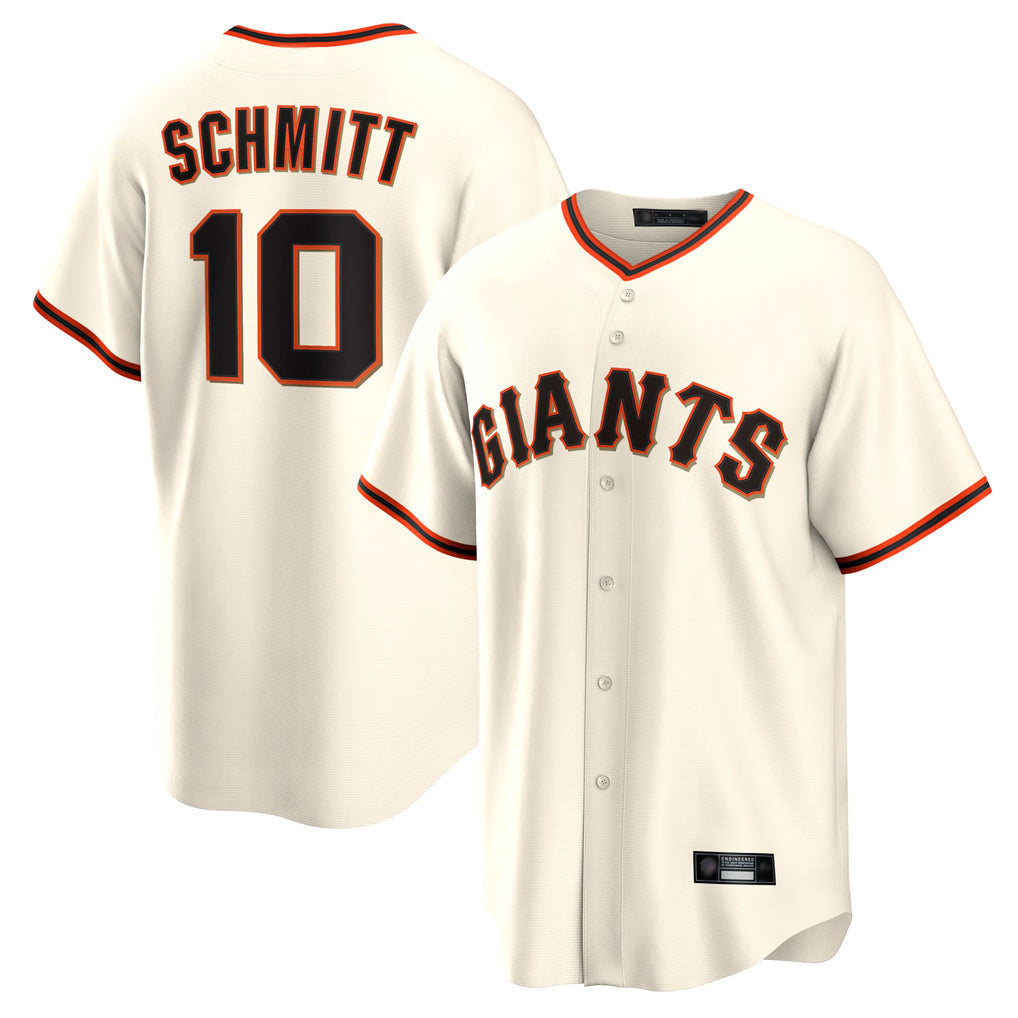 Trusc SF.Giants #10 Casey Schmitt Player Cream Home Game Stitched Jerseys