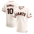 Trusc SF.Giants #10 Casey Schmitt Player Cream Home Limited Elite Stitched Jerseys
