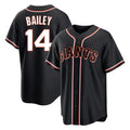 Trusc SF.Giants #14 Patrick Bailey Player Black Fashion Out Home Limited Stitched Jerseys