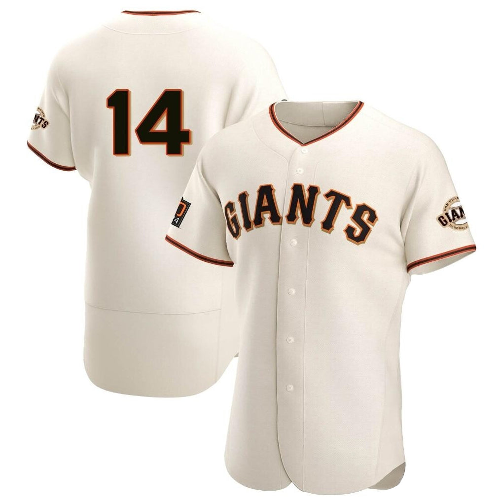 Trusc SF.Giants #14 Patrick Bailey Player Cream Home Limited Elite Stitched Jerseys