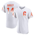 Trusc SF.Giants #14 Patrick Bailey Player White City Connect Home Limited Elite Stitched Jerseys