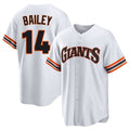 Trusc SF.Giants #14 Patrick Bailey Player White Home Game Stitched Jerseys