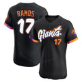 Trusc SF.Giants #17 Heliot Ramos Player Black 2025 City Connect Home Limited Elite Stitched Jerseys