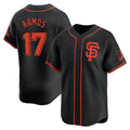 Trusc SF.Giants #17 Heliot Ramos Player Black 2026 Home Limited Stitched Jerseys