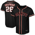 Trusc SF.Giants #26 Matt Chapman Player Black Fashion Out Home Limited Stitched Jerseys