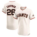Trusc SF.Giants #26 Matt Chapman Player Cream Home Limited Elite Stitched Jerseys