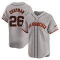 Trusc SF.Giants #26 Matt Chapman Player Gray Home Limited Stitched Jerseys
