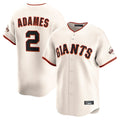 Trusc SF.Giants #2 Willy Adames Player Cream Home Limited Stitched Jerseys