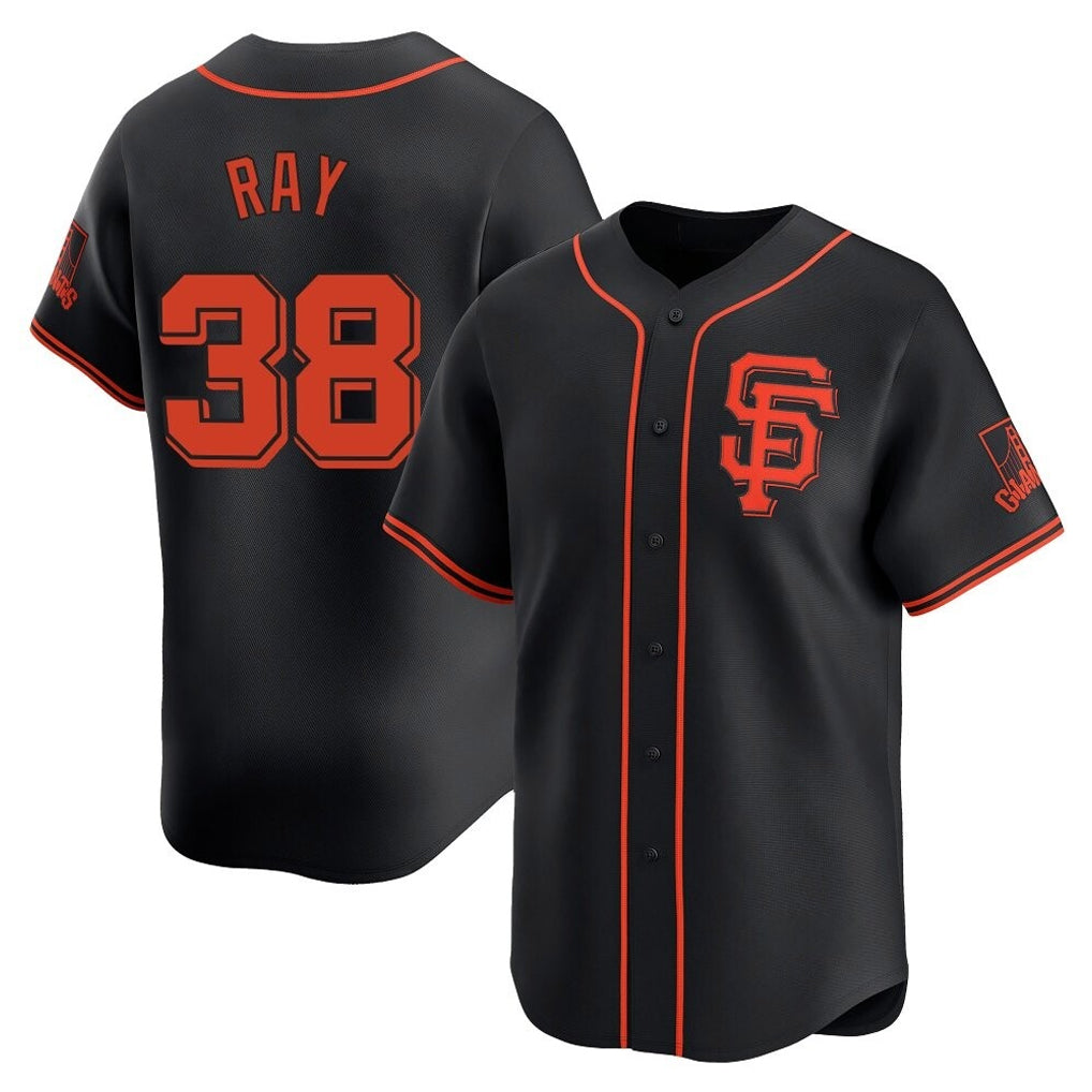 Trusc SF.Giants #38 Robbie Ray Player  Black 2026 Home Limited Stitched Jerseys