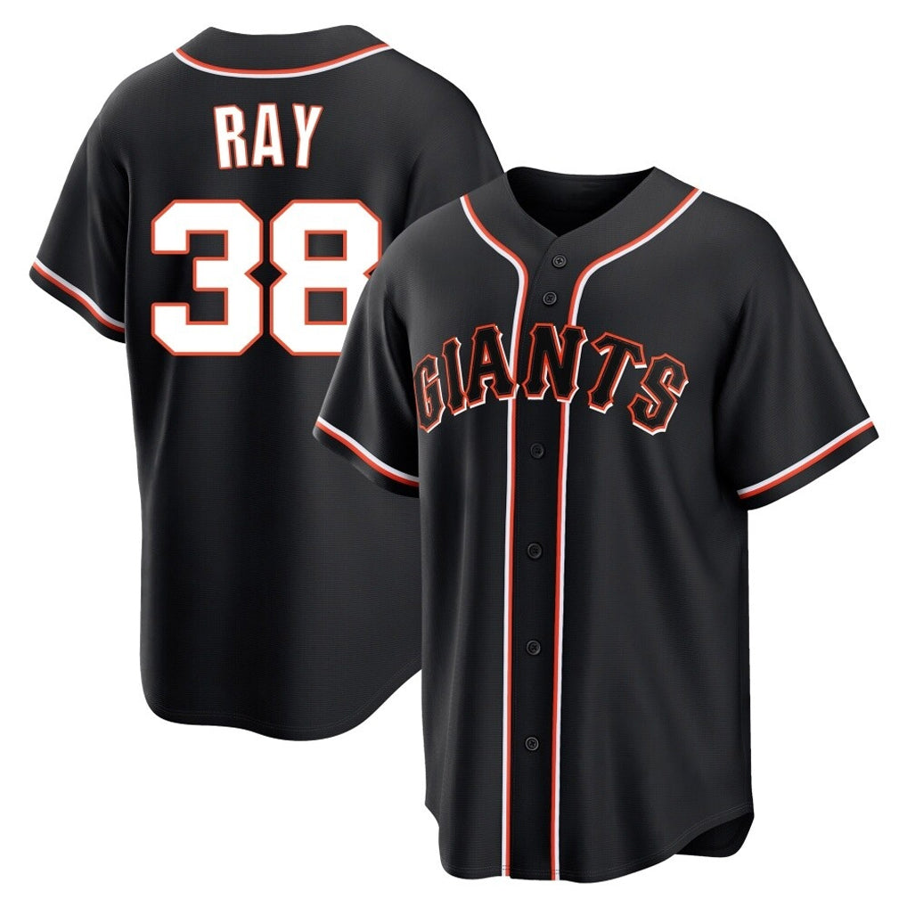 Trusc SF.Giants #38 Robbie Ray Player Black Fashion Out Home Limited Stitched Jerseys