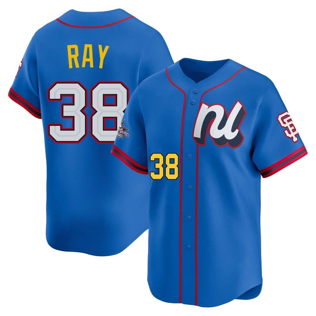 Trusc SF.Giants #38 Robbie Ray Player Blue National League All-Star Edition Limited Stitched Jerseys