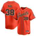 Trusc SF.Giants #38 Robbie Ray Player Orange Home Limited Stitched Jerseys