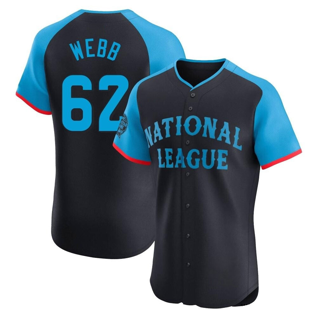 Trusc SF.Giants #62 Logan Webb Player Navy National League All-Star Home Limited Elite Stitched Jerseys