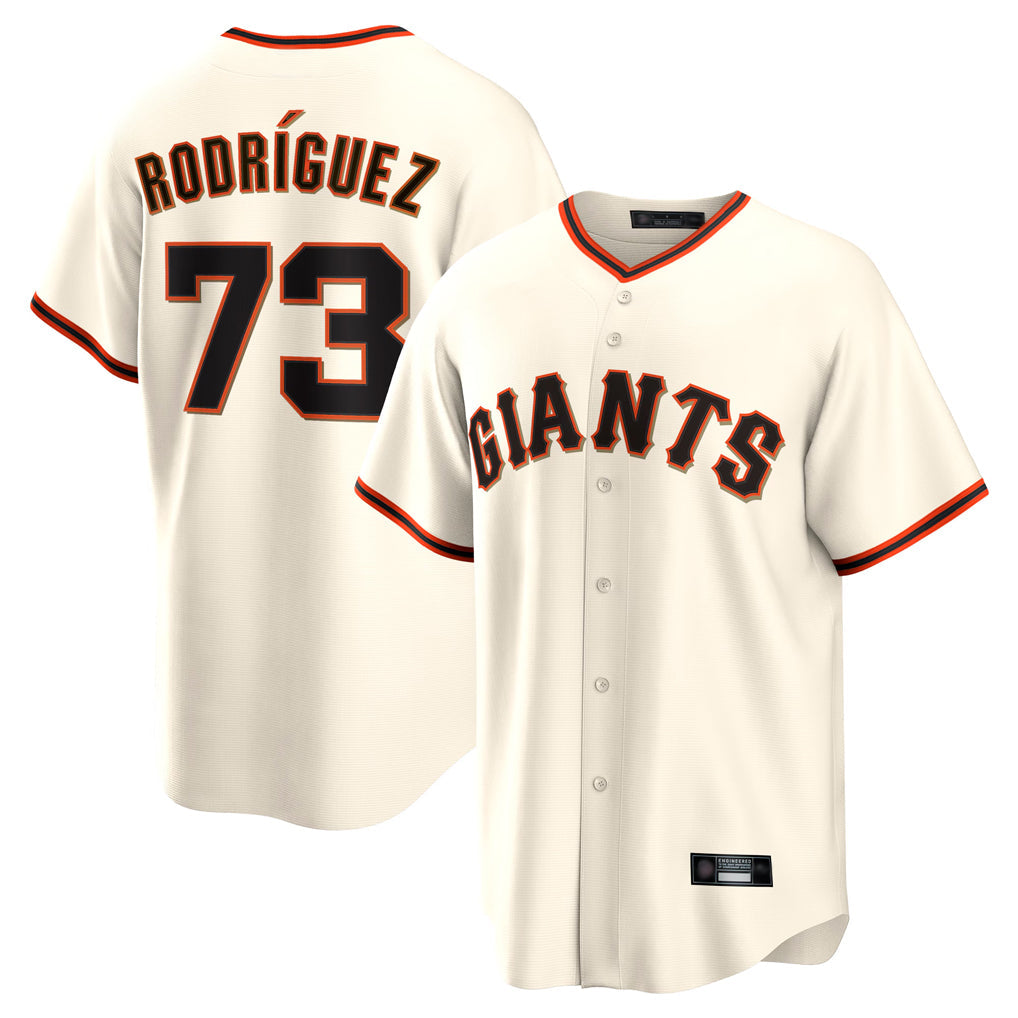 Trusc SF.Giants #73 Randy Rodriguez Player Cream Home Game Stitched Jerseys