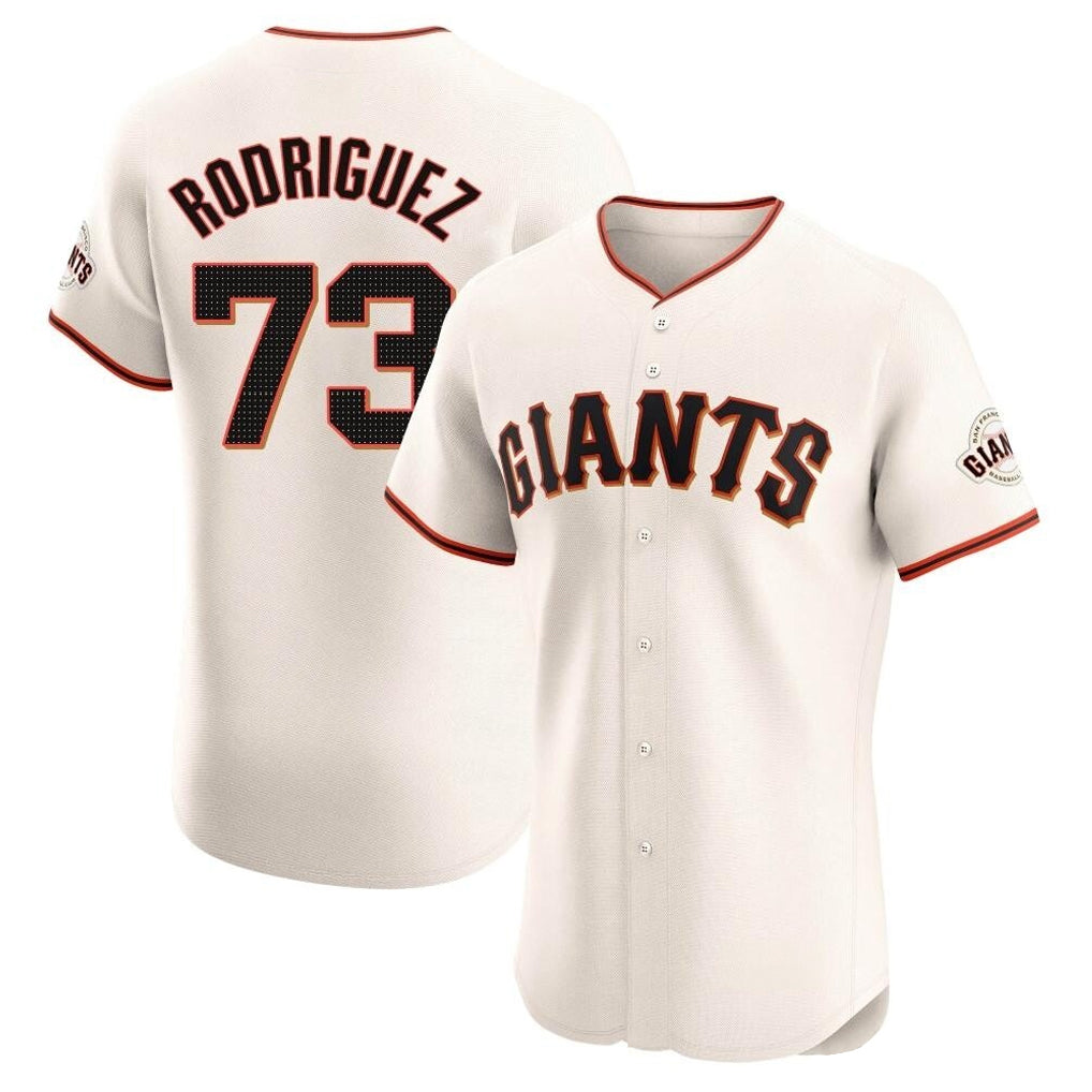 Trusc SF.Giants #73 Randy Rodriguez Player Cream Home Limited Elite Stitched Jerseys