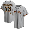 Trusc SF.Giants #73 Randy Rodriguez Player Gray Home Game Stitched Jerseys