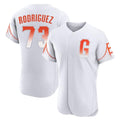 Trusc SF.Giants #73 Randy Rodriguez Player White City Connect Home Limited Elite Stitched Jerseys