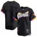 Trusc SF.Giants Blank Player Black City Connect Limited Vapor Stitched Jerseys